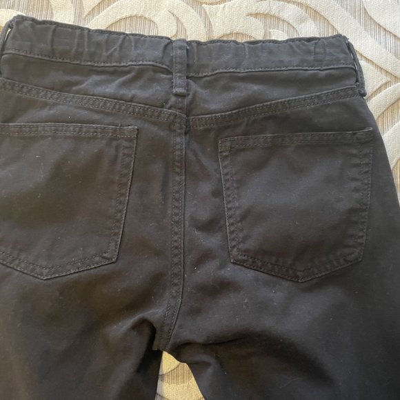 Boys Old Navy Black Skinny Straight Leg Jeans Size 12 EUC - Picture 7 of 7